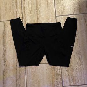 lululemon fast and free leggings 25” size 4